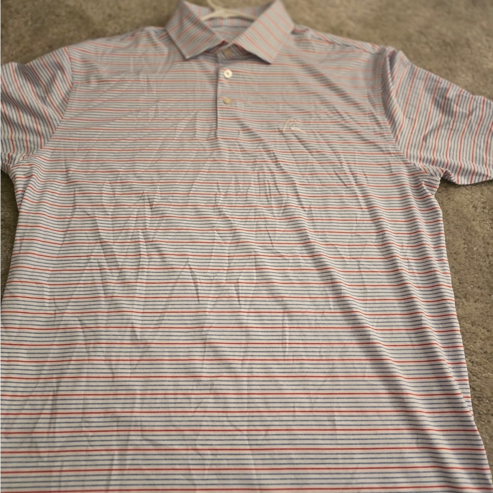 Rhoback Striped Polo